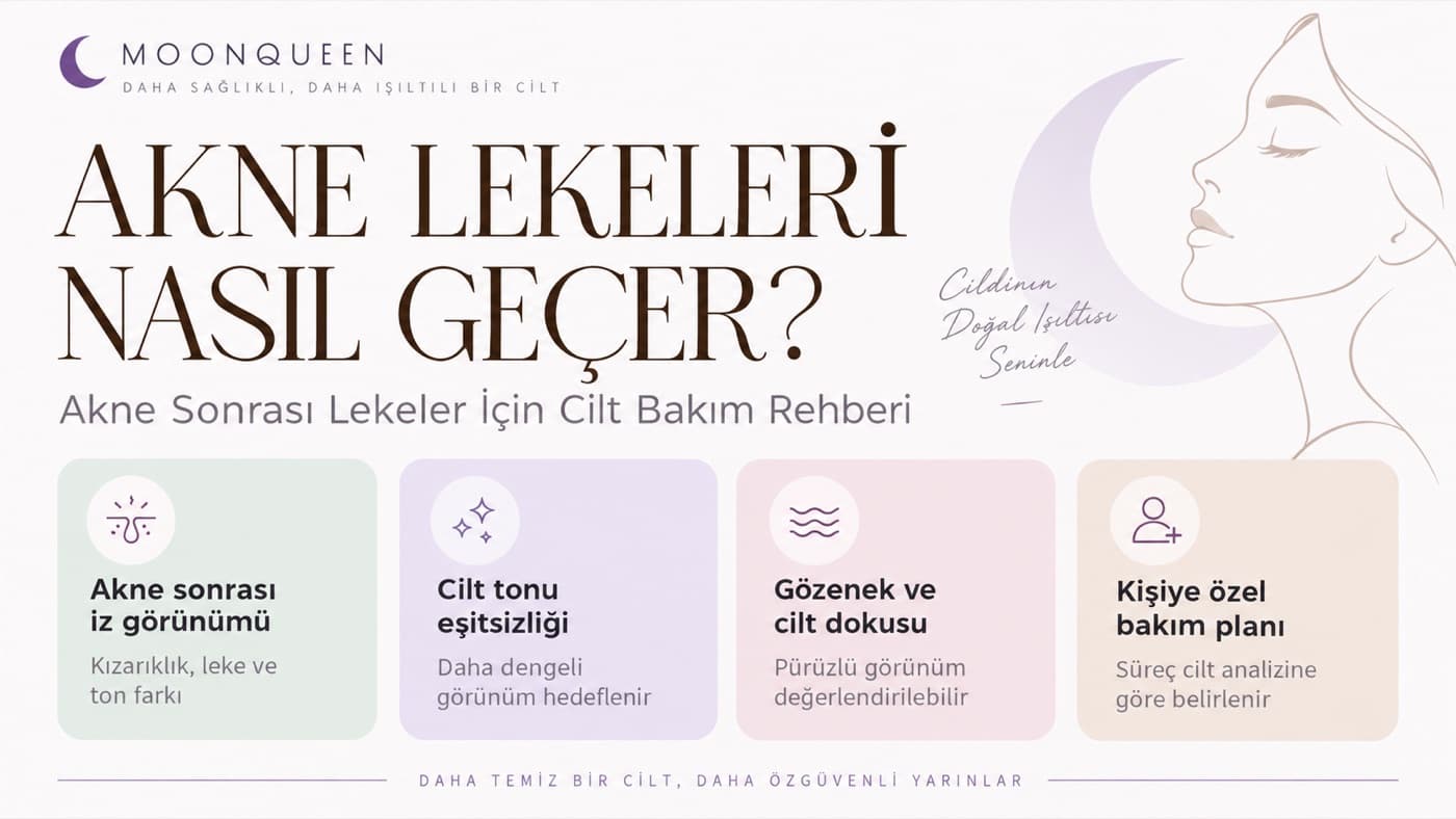 Akne Lekeleri Nasıl Geçer? Akne Sonrası Lekeler İçin Cilt Bakım Rehberi