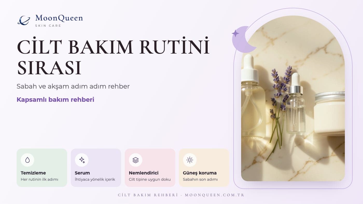 Cilt Bakım Rutini Sırası: Sabah ve Akşam Adım Adım Rehber