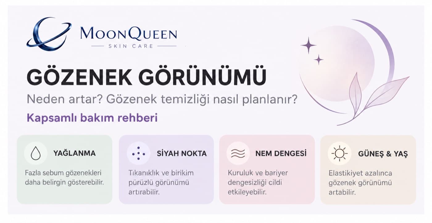 Gözenek Görünümü Neden Artar? Gözenek Temizliği ve Cilt Bakımı Rehberi